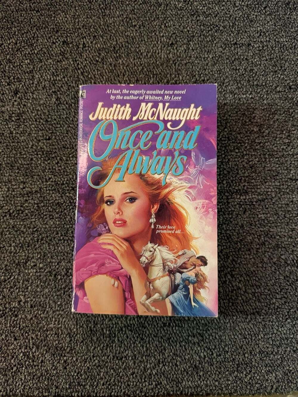 Once and Always by Judith McNaught (1987 First Pocket Books Printing)